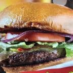 Best Beef Burger with French Fries Platter in Fresh Meadows, NY